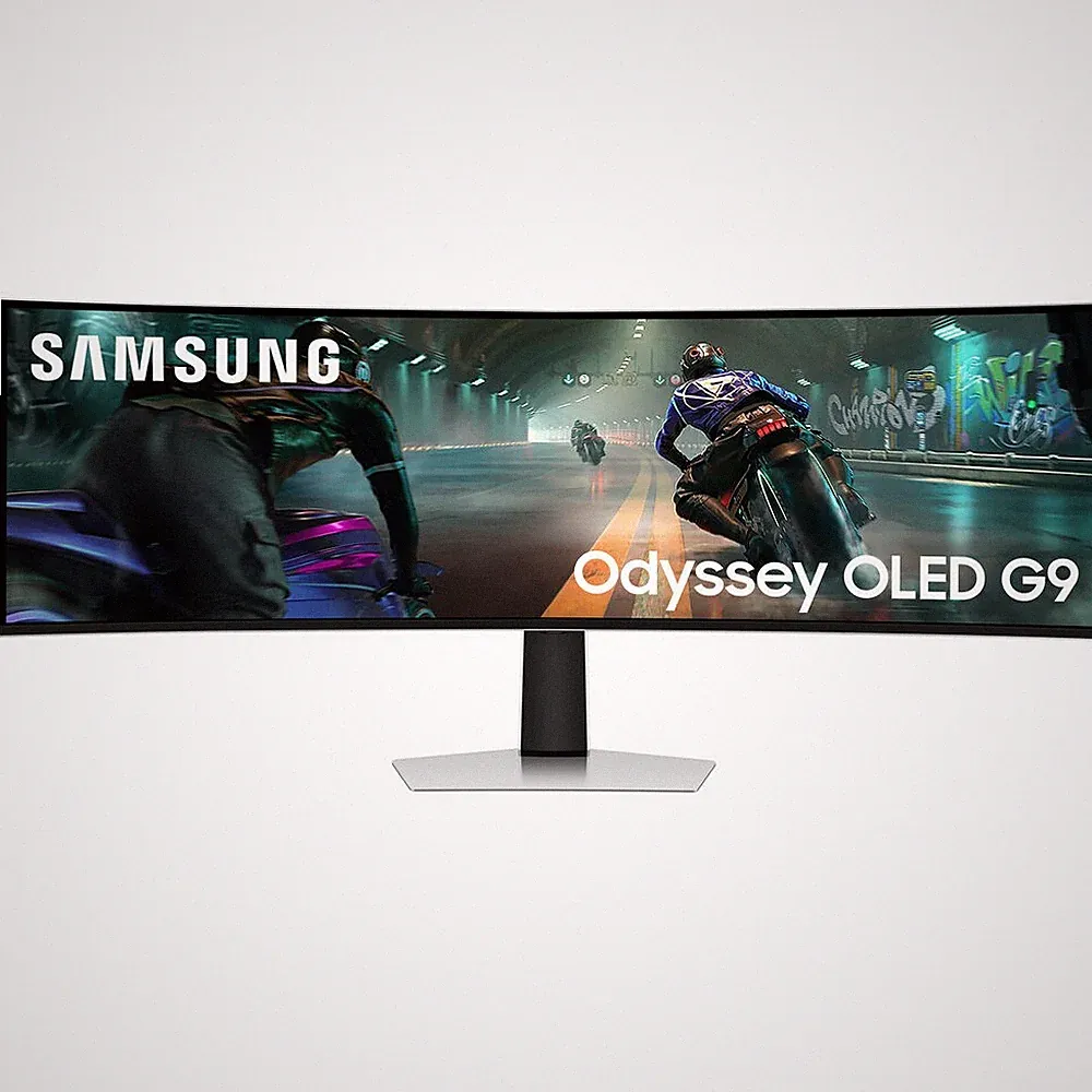 Samsung 49 inch Odyssey G9 Dual QD-OLED G91SD Curved Ultrawide Gaming Monitor