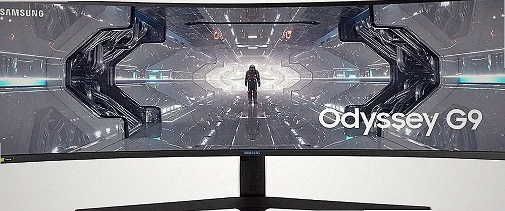 SAMSUNG 49” Odyssey G9 1000R Curved Screen Gaming Monitor (Open Box)