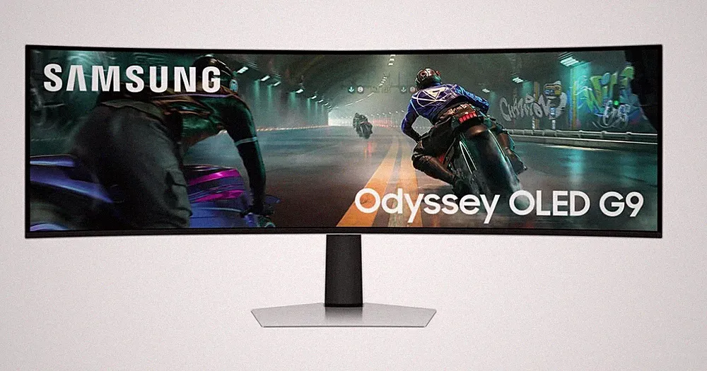 Samsung 49" Odyssey G9 Dual QD-OLED G91SD Curved Ultrawide Gaming Monitor