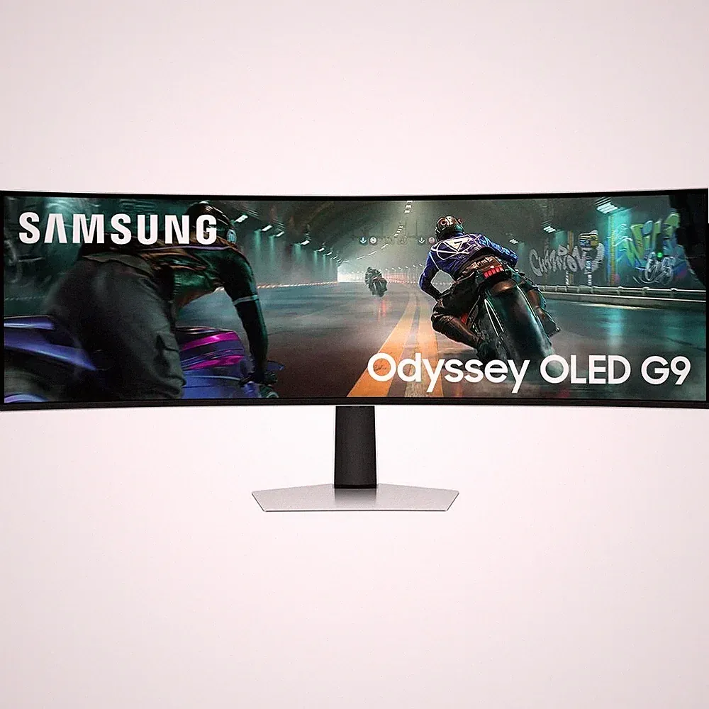 Samsung 49" Odyssey G9 Dual QD-OLED G91SD Curved Ultrawide Gaming Monitor Free S