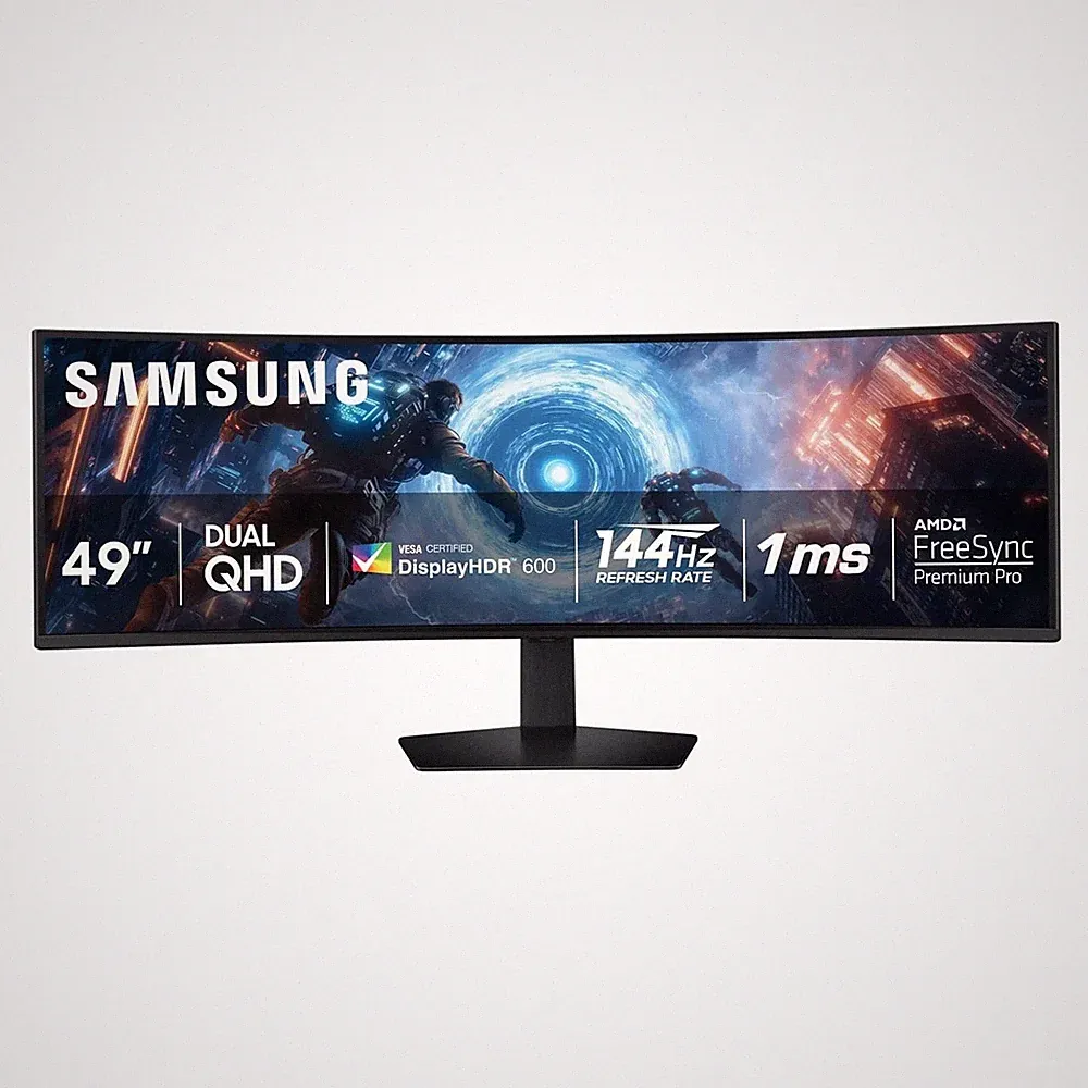 Samsung 49" Odyssey G9 G91F DQHD 144Hz Curved Gaming Monitor