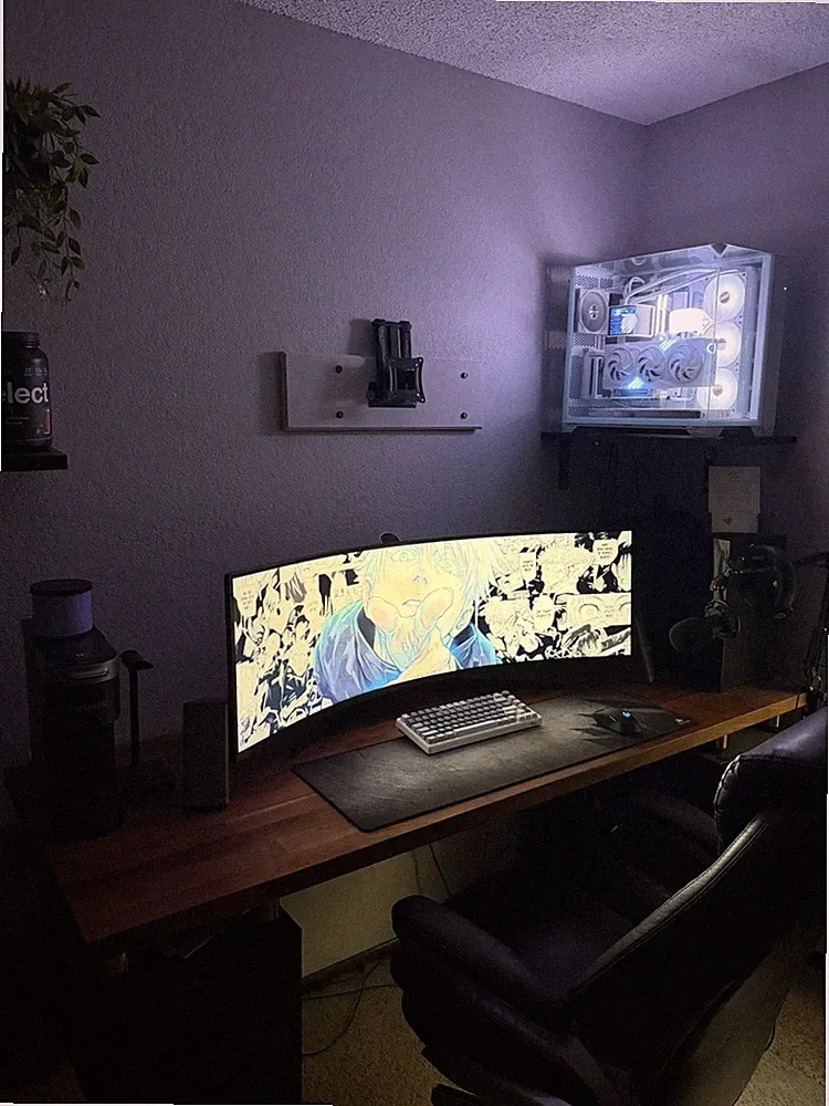 SAMSUNG 49” Odyssey G9 Gaming Monitor, QLED,240Hz, NVIDIA G-SYNC Black and White
