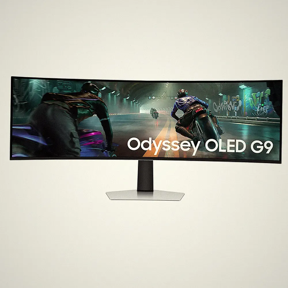 Samsung 49" Odyssey OLED G9 Dual QHD 144Hz 0.03ms Gaming Monitor S49DG91DSN