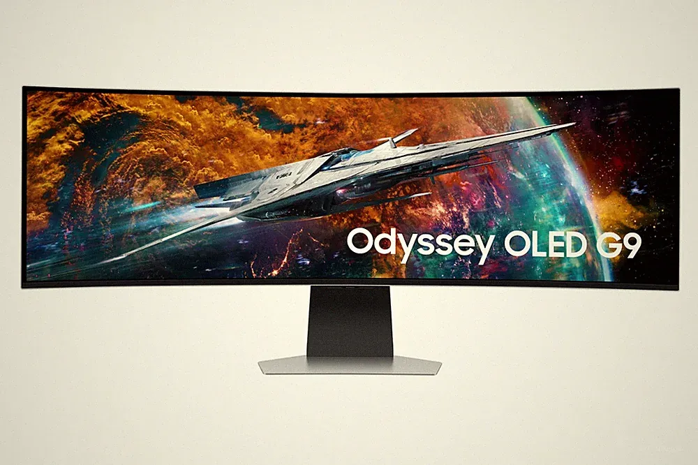 Samsung 49" Odyssey OLED G9 G95SC DQHD 240Hz G-Sync Curved Smart Gaming Monitor