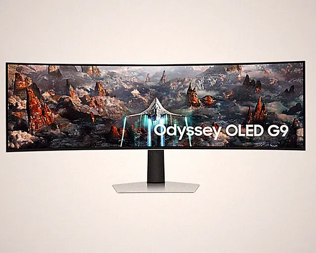 SAMSUNG 49" Odyssey QD-OLED (G93SC) Series Curved Gaming Monitor