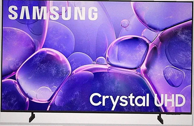 Samsung 50-Inch Class Crystal UHD U8000F 4K Smart TV (2025