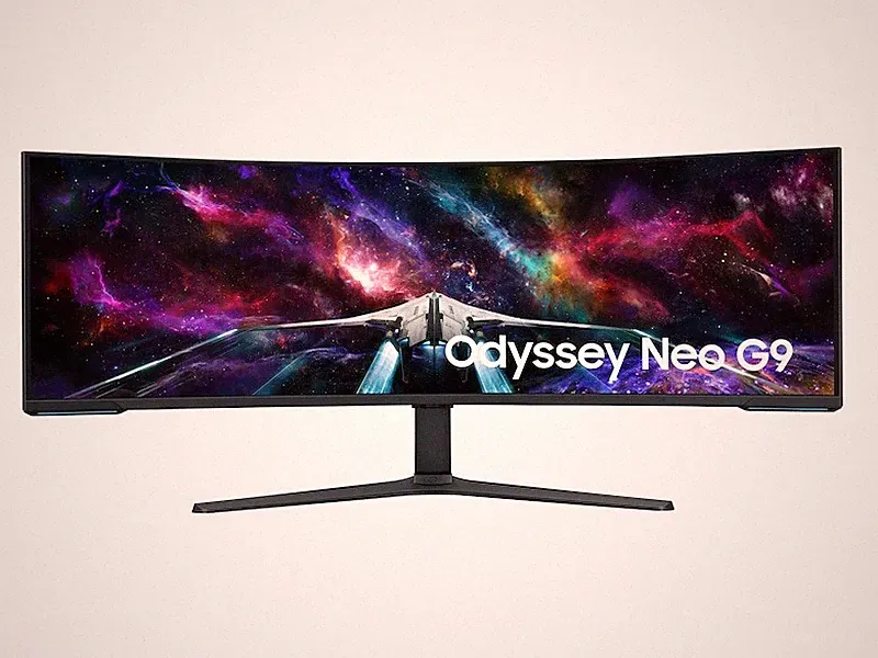 Samsung 57" Odyssey Neo G9 Dual 4K UHD Curved Gaming Monitor - LS57CG952NNXZA