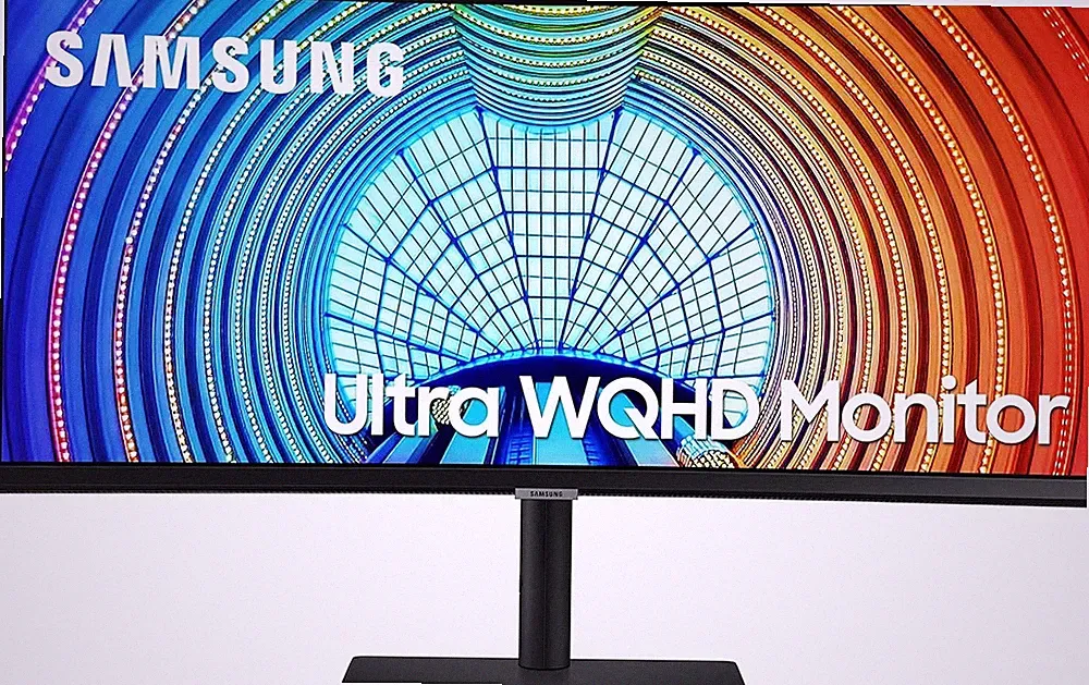 Samsung Business S65UA Series 34 Inch Curved WQHD 3440x1440 Computer Monitor