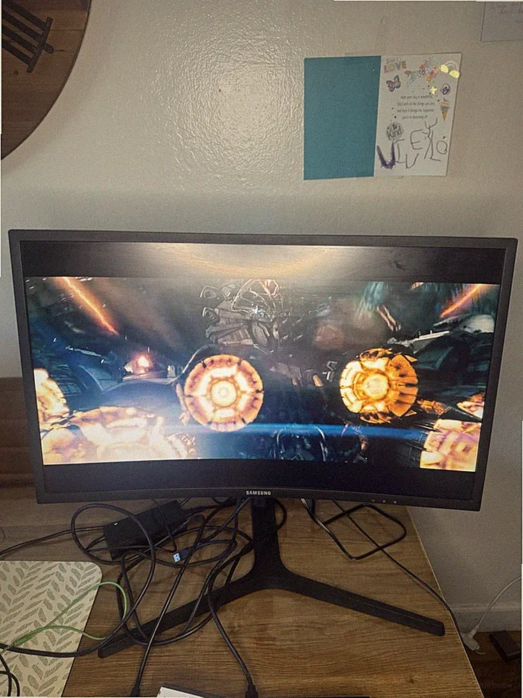 Samsung C27H711 27” Curved QLED QHD 1440p FreeSync Monitor READ DESCRIPTION