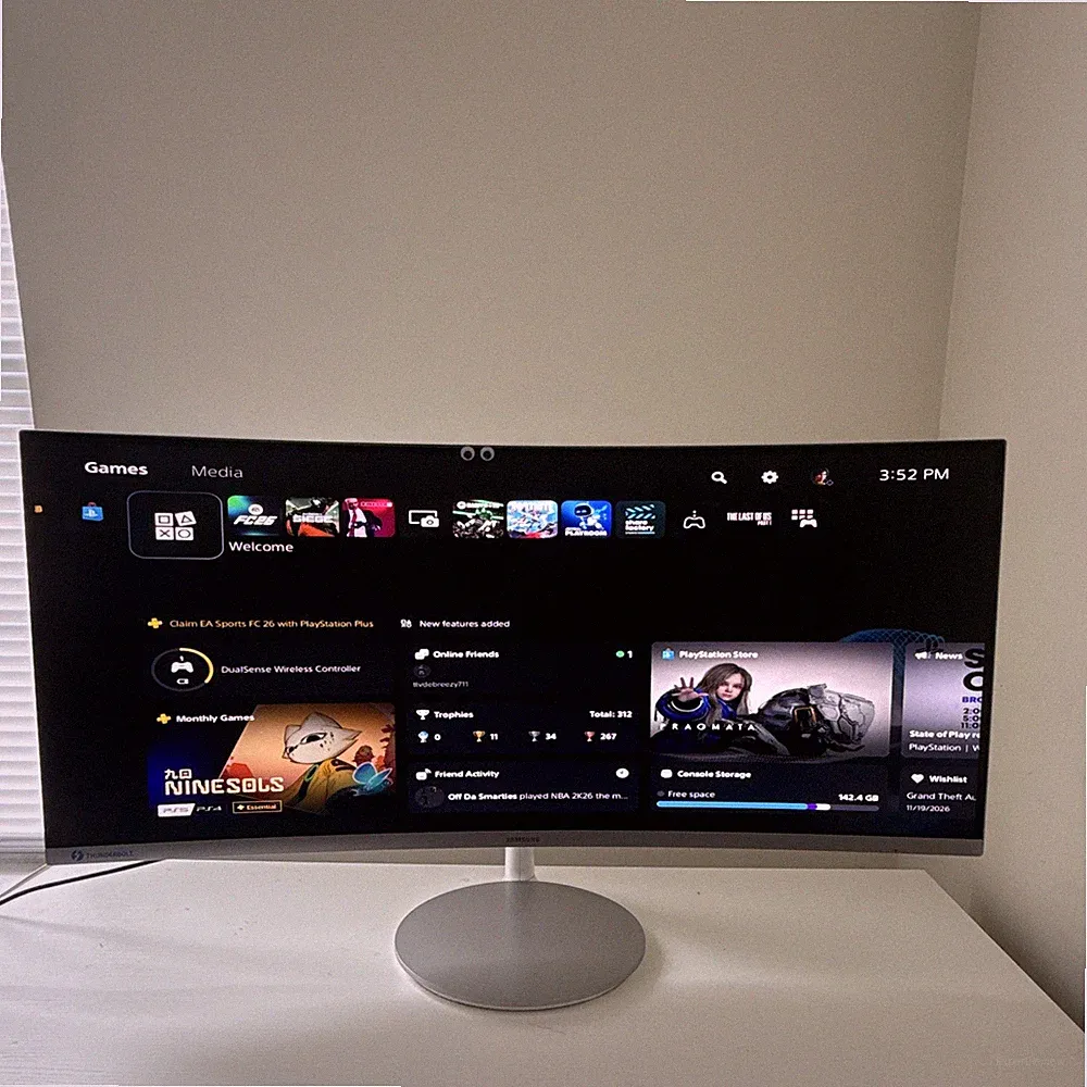 Samsung CF791 34in Curved Ultrawide 3440x1440 100Hz LED Speakers HDMI/DP