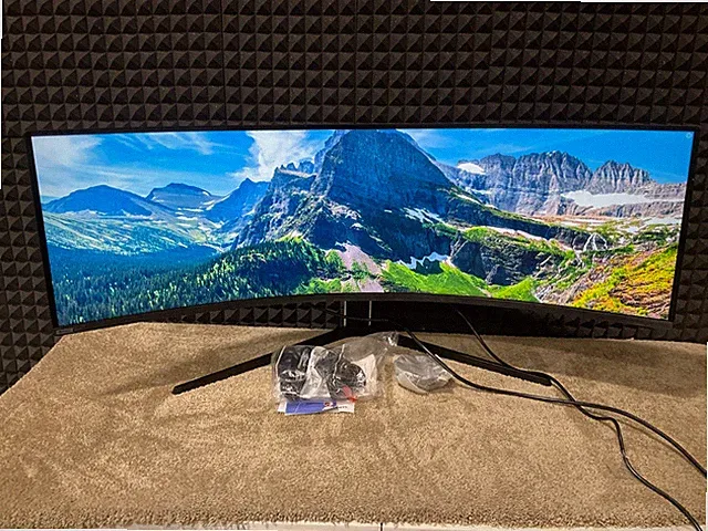 Samsung CG97 49" Curved QLED Display Dual QHD C49G97TSSN ✅❤️️✅❤️️