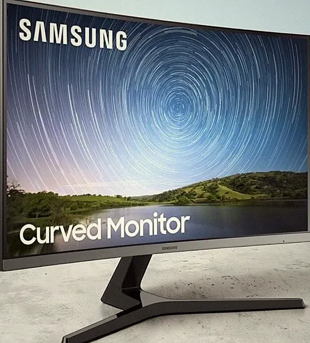 Samsung Class CR50 LC32R502FHNXZA 32 inch Widescreen Full HD Curved LED Monitor