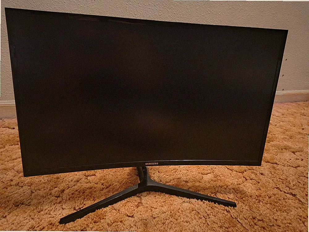 Samsung Essential Curved LED Gaming Monitor - Black
