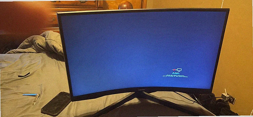 Samsung G5 Odyssey 27" Curved LED Backlight Gaming Monitor LC27G55TQBN, Black