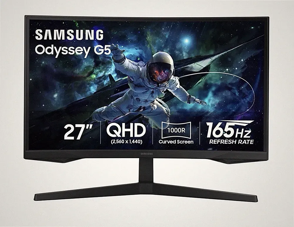 Samsung G5 Odyssey 27" LED Backlight Curved Gaming Monitor - Black New Open Box