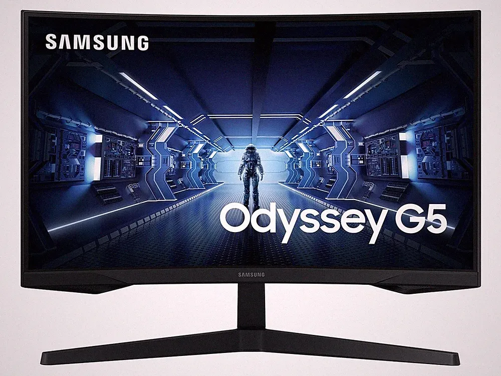 Samsung G5 Odyssey 27" LED Backlight Curved Gaming Monitor -C27G55TQWN- Black