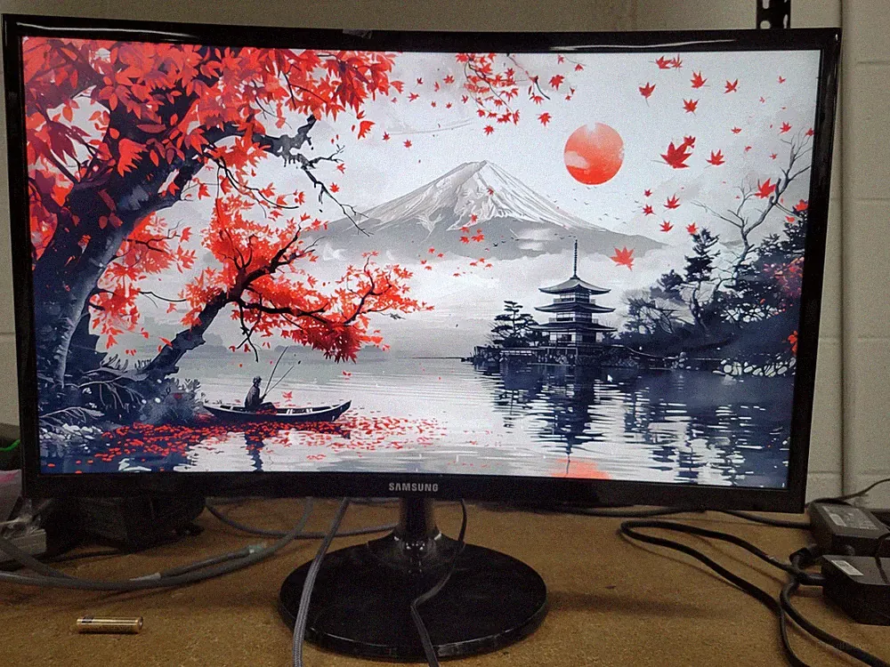 SAMSUNG LC24F390FHNXZA 24" Curved LED FHD 1080p Gaming Monitor | M932