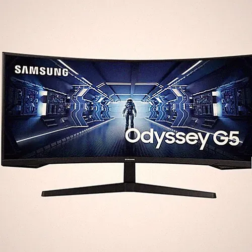 Samsung LC34G55TWWNXZA-RB 34" G5 Curved Gaming Monitor - Certified Refurbished