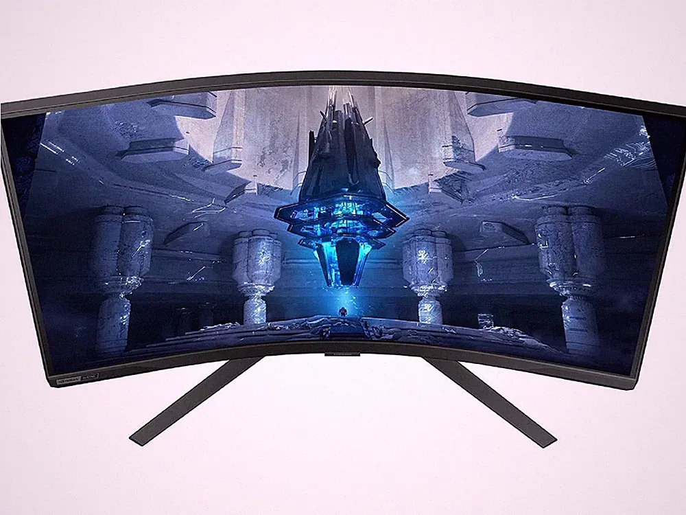 SAMSUNG LS32BG752NNXGO 32 Inch 165 Hz VA UHD Gaming Monitor FreeSync Premium Pro