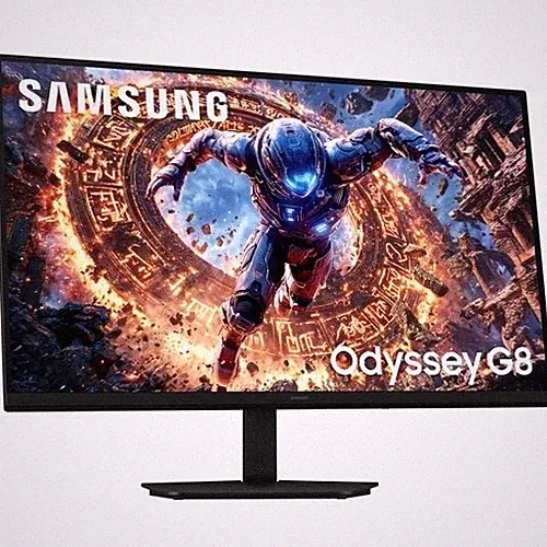 Samsung LS32HG802ESXZA 32 Inch Odyssey G8 G80HS 6K 165Hz Gaming Monitor, Black
