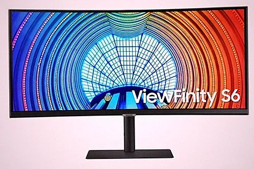 Samsung LS34A654UBNXGO 34 Inches Ultrawide QHD 1000R Curved Monitor
