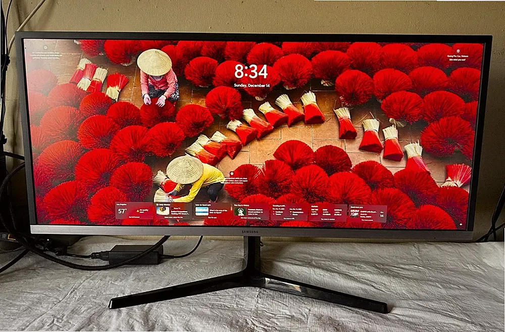 Samsung LS34J550WQNXZA 34" Ultra WQHD Widescreen LCD Monitor