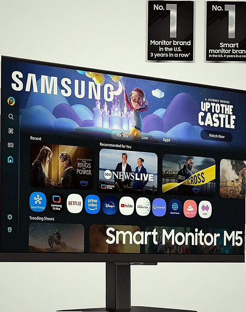Samsung M5 27" Smart Monitor Open Box READ DESC (IR/Bluetooth Defect, App Works)