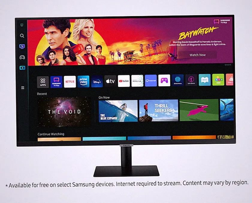 Samsung M7 32” 4K UHD 60Hz Smart Monitor (Black) - LS32BM702UNXGO