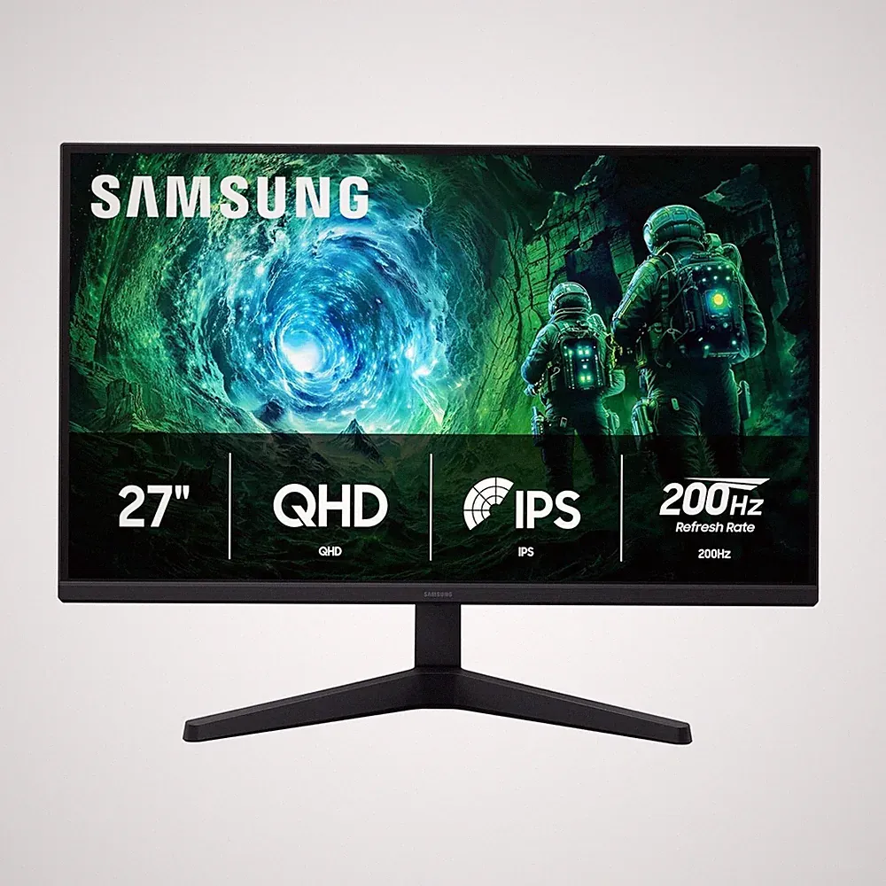 Samsung Odyssey 27” Gaming Monitor G53F G5 Series Black QHD 1440p NEW OPEN BOX