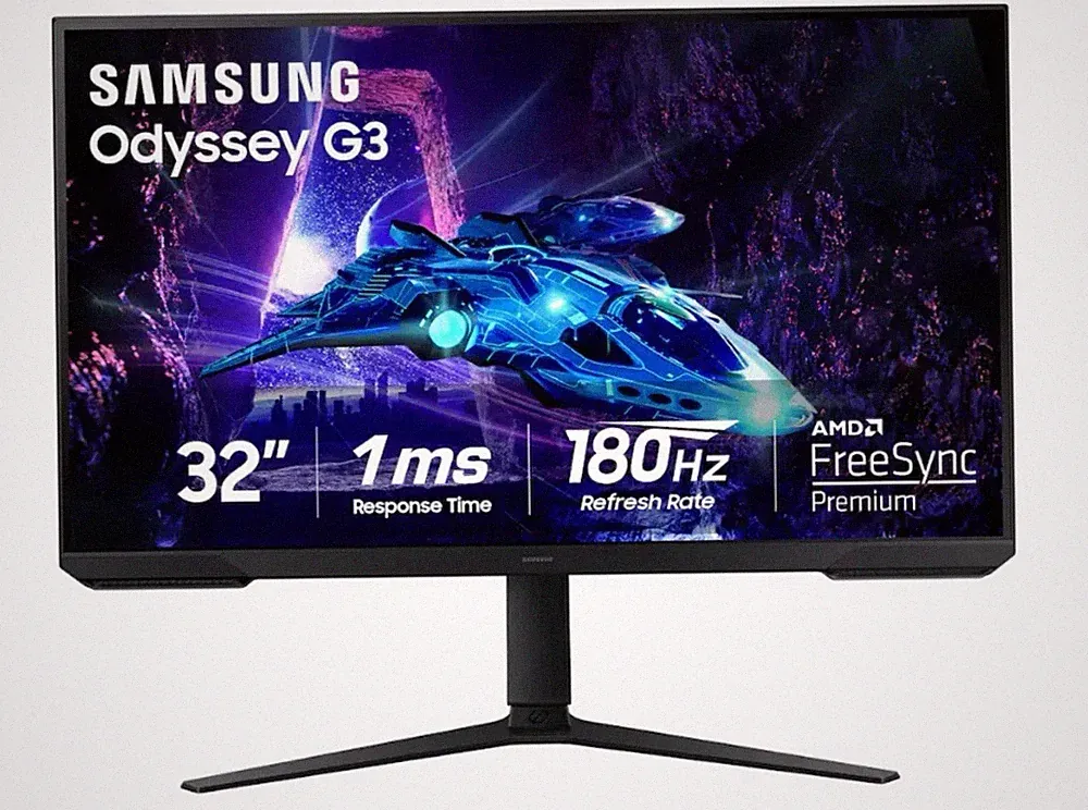 Samsung Odyssey 32" G3 Monitor 1920x1080 180Hz (G30D) LS32DG302ENXZA