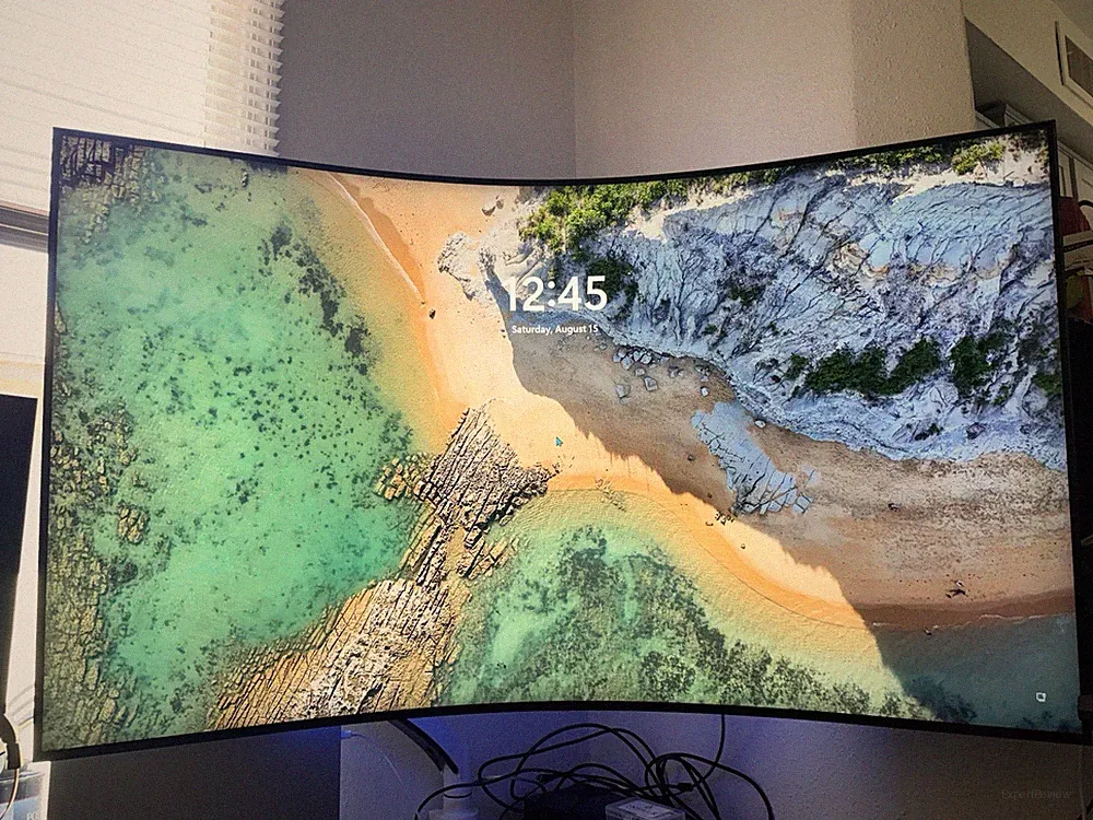 Samsung Odyssey Ark 1st Gen 55" 4K UHD Curved Gaming Monitor 165Hz, 1ms