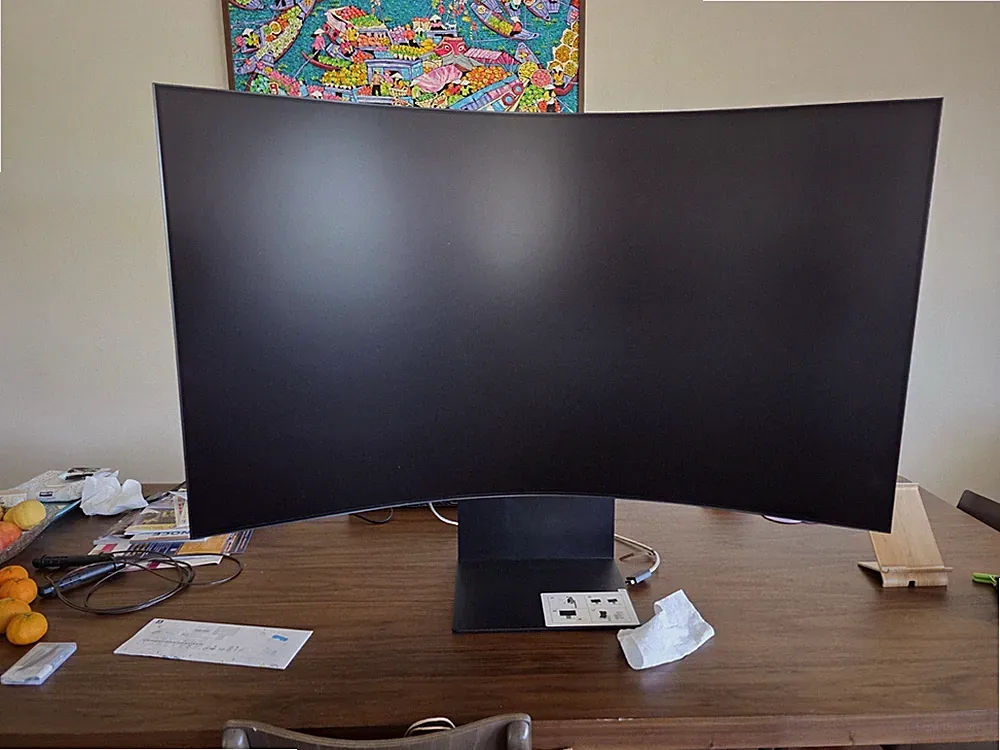 Samsung Odyssey Ark 55 in Curved 4K LED 2nd gen Monitor 165Hz LS55CG970NNXGO