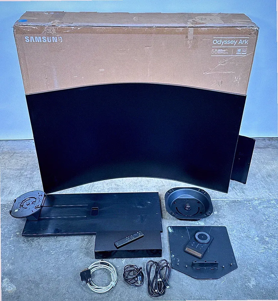 Samsung Odyssey Ark S55BG970NN 55" 4K UHD VA LED Curved Gaming Monitor Black