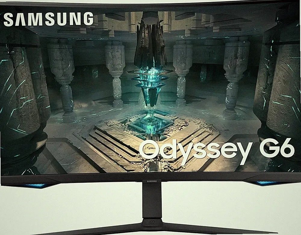 Samsung - Odyssey BG65 27" 1000R Curved QHD 240Hz 1ms FreeSync Pro Smart Monitor
