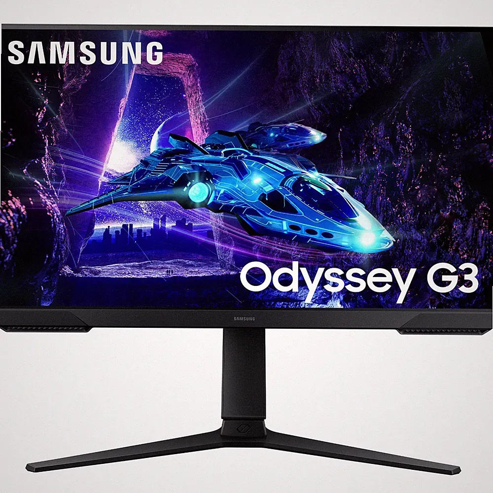 Samsung Odyssey G30D 24" AMD FreeSync 180Hz Gaming Monitor (No Accessories)