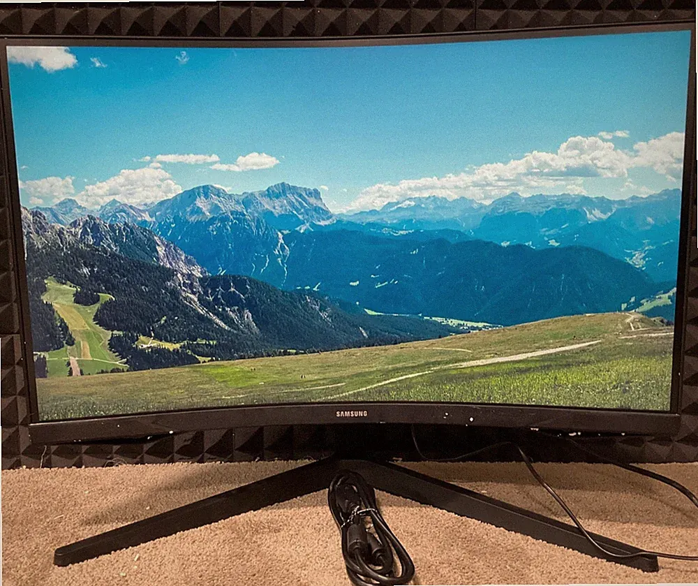 Samsung Odyssey G5 27" 1440p HDR 165Hz Curved Gaming Monitor LS27AG550ENXZA