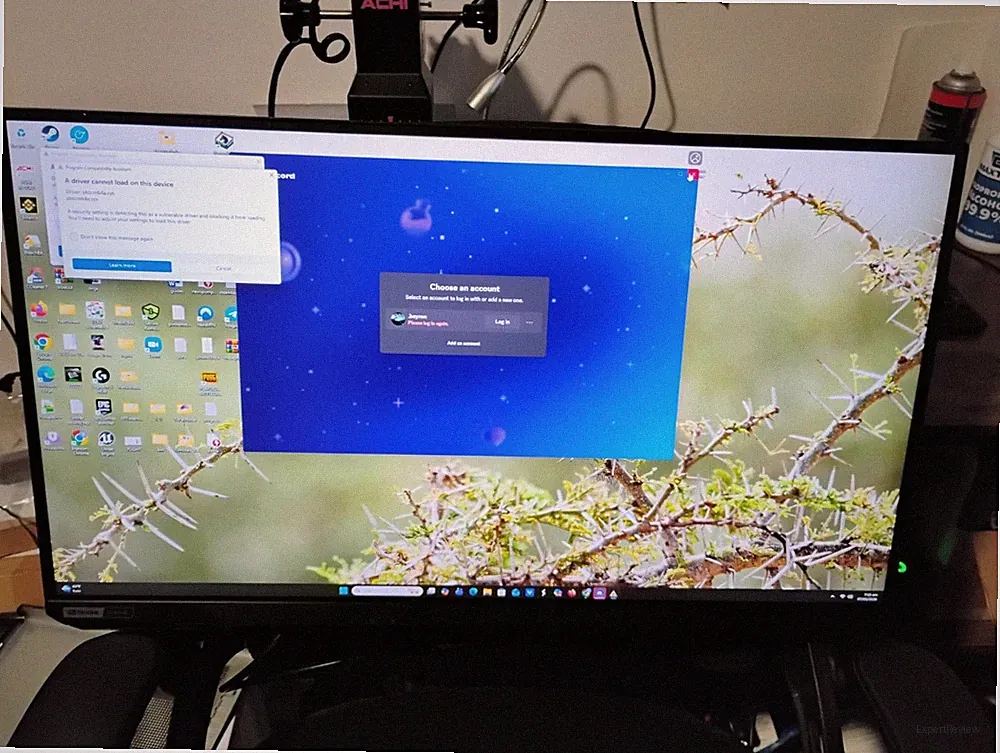 Samsung Odyssey G5 27" QHD Gaming Monitor 165Hz IPS S27AG500PN | NO STAND, READ