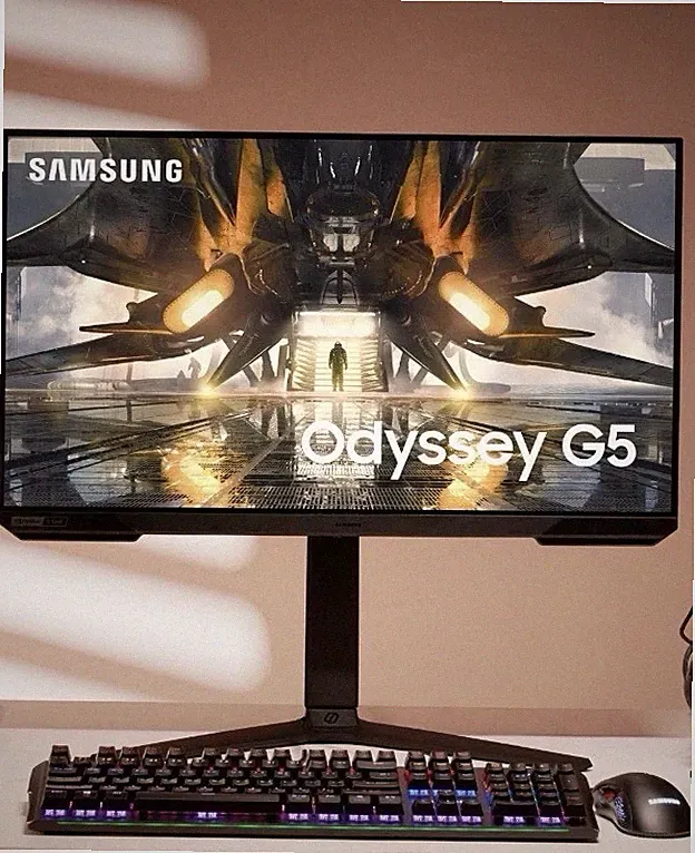 Samsung Odyssey G5 32” Curved QHD Gaming Monitor 165Hz S32CG550EN SEALED