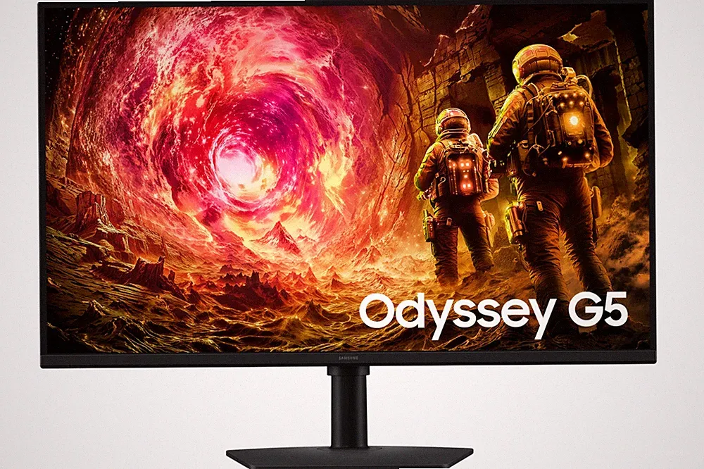 Samsung Odyssey G50F 32 Inch QHD IPS 180Hz 1ms G-Sync Gaming Monitor