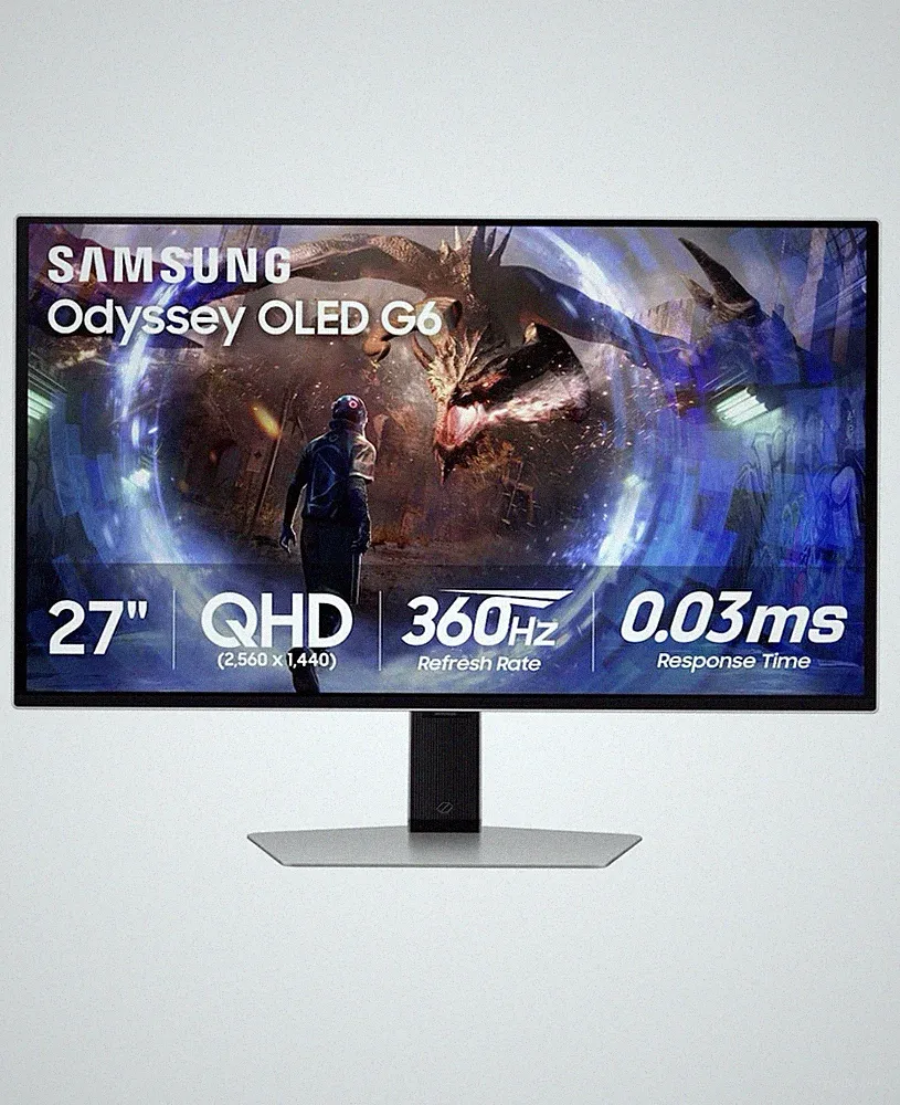 Samsung Odyssey G60SD 27” 1440p 360hz OLED Gaming Monitor Matte Finish