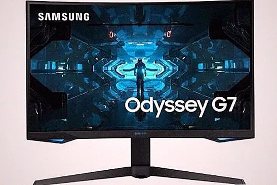 Samsung Odyssey G7 240Hz 1ms Curved Gaming Monitor LC27G75TQSNXZA