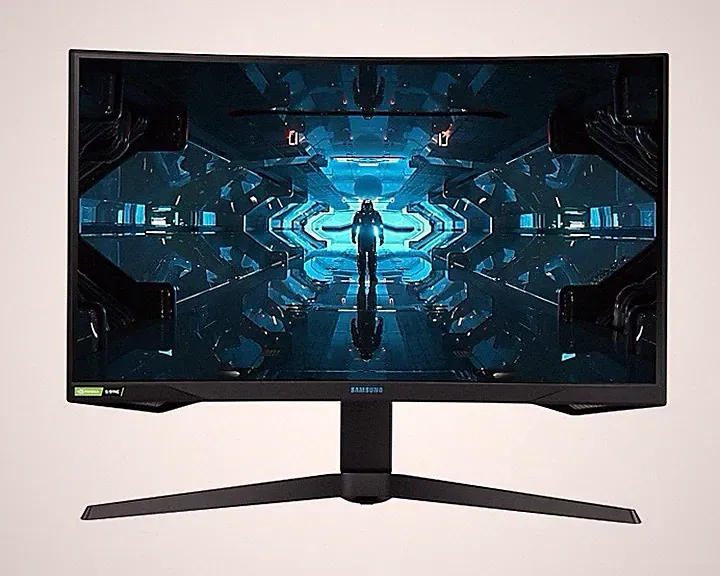 Samsung Odyssey G7 27" 240Hz NVIDIA G-SYNC Curved Gaming Monitor LC27G75TQSNXZA