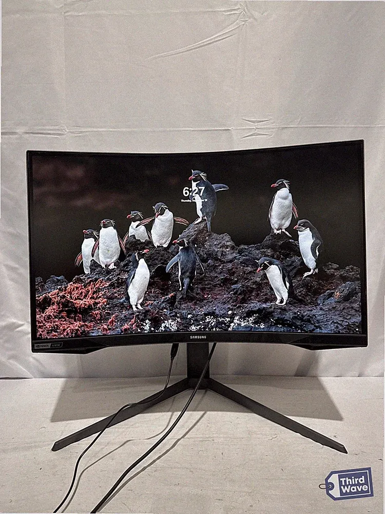 Samsung Odyssey G7 27in QLED Gaming Monitor 240Hz 2560x1440 Curved Blue
