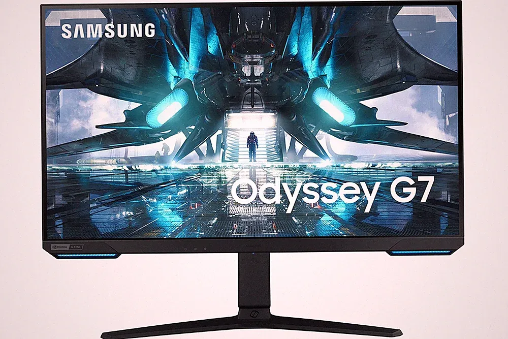 Samsung Odyssey G7 28in Gaming Monitor 4K UHD 144Hz 1ms IPS HDR400 Black