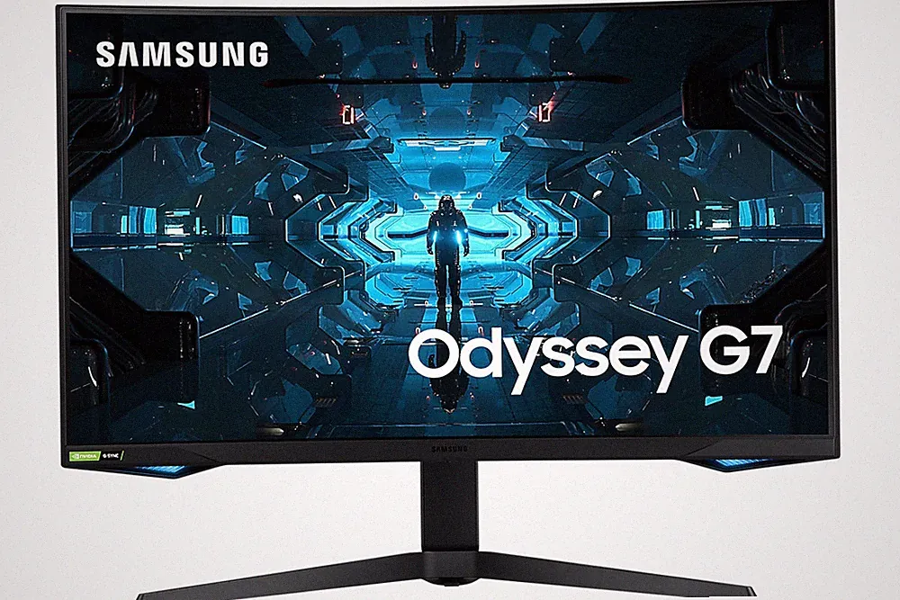 Samsung Odyssey G7 32" 240Hz 1ms QHD QLED Curved Gaming Monitor LC32G75TQSNXZA