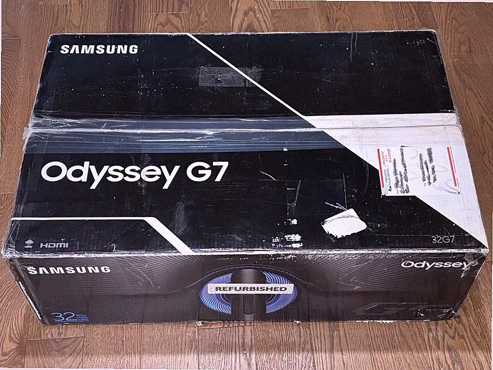 Samsung Odyssey G7 32" Curved Gaming Monitor Black