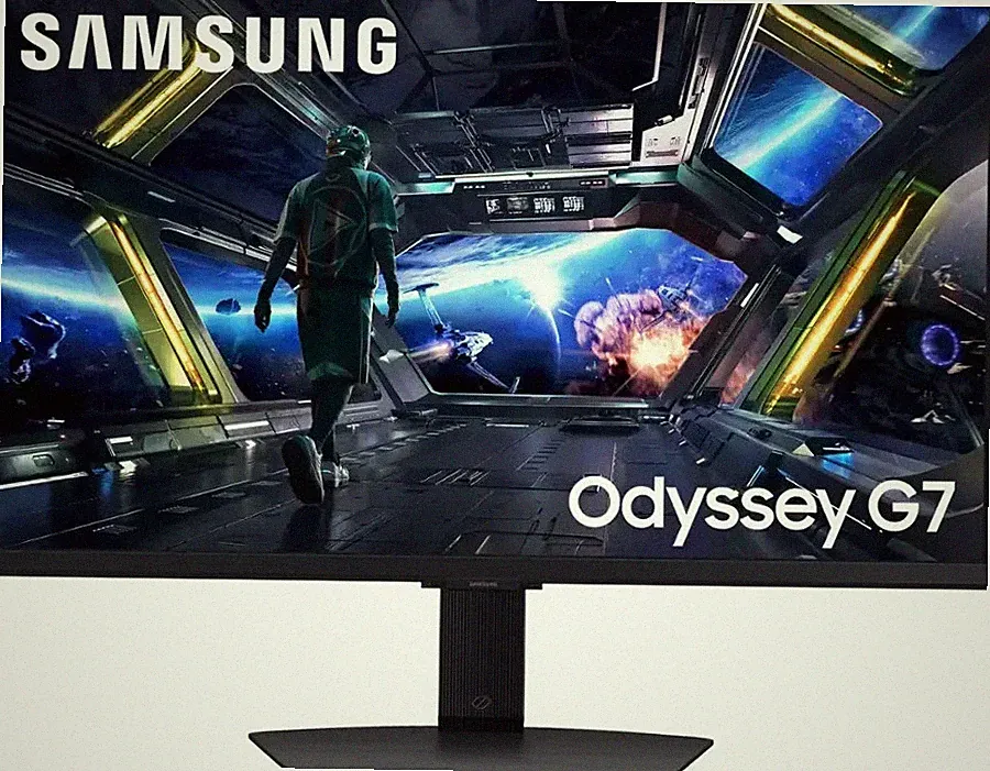 Samsung Odyssey G7 G70D 27" Gaming Monitor - 4K / IPS / 144Hz / 1ms / G-Sync