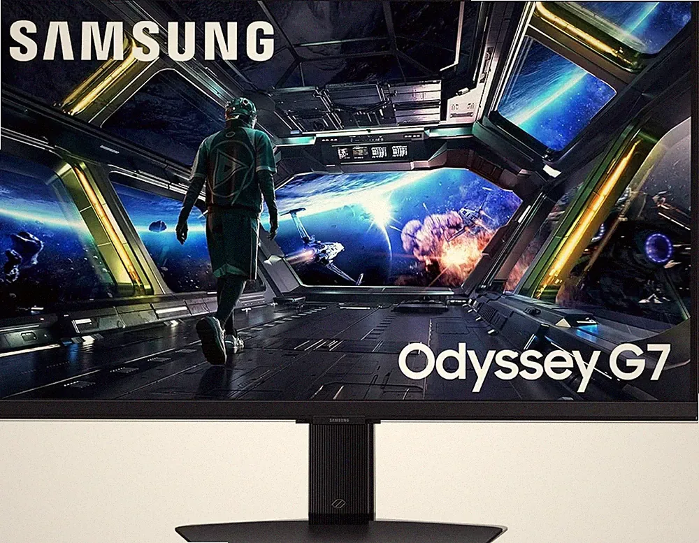 Samsung Odyssey G7 G70D 27" Gaming Monitor - 4K / IPS / 144Hz / 1ms / G-Sync