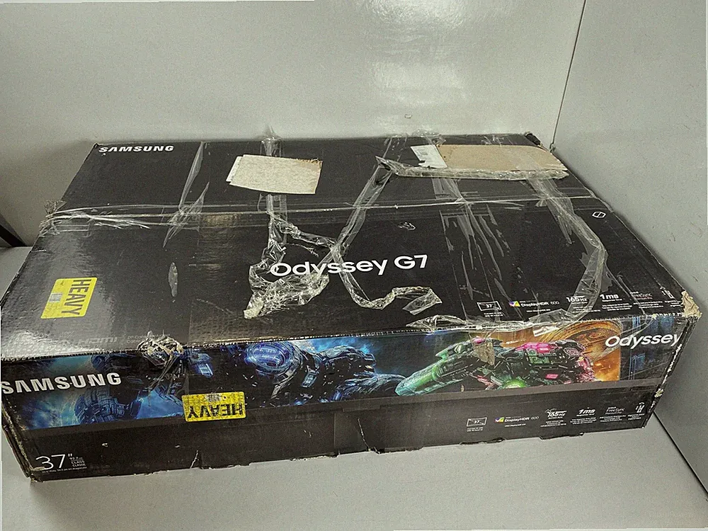 SAMSUNG Odyssey G7 G75F Series 37" 4K HDR 165Hz Curved Gaming Monitor