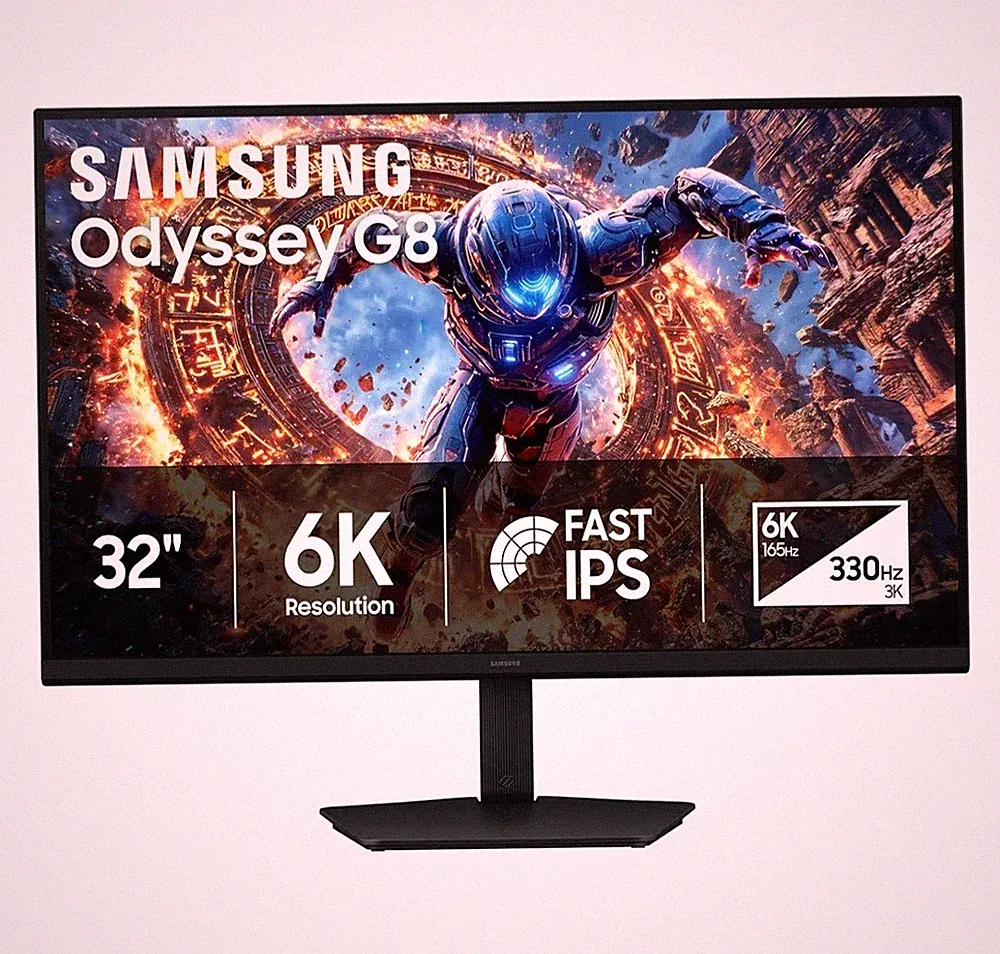 Samsung Odyssey G8 G80HS 32' 6K Monitor LS32HG802ESXZA 2026 Model - Open box